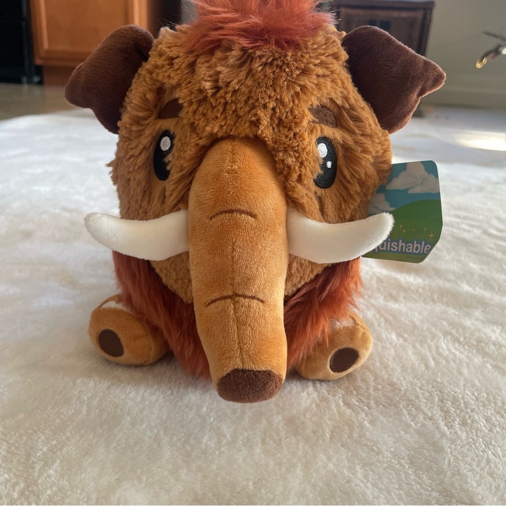 Squishable Mini Woolly Mammoth Plush NWT